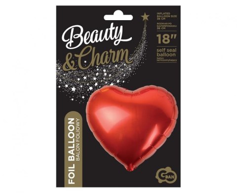 Balon foliowy B&C serce czerwone 18" | FG-S36CZ GODAN Balon foliowy B&C serce czerwone 18" | FG-S36CZ GODAN