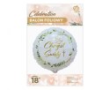 Balon foliowy Chrzest Święty gołąbek i krzyż 18" | FG-OCGK GODAN Balon foliowy Chrzest Święty gołąbek i krzyż 18" | FG-OCGK GODAN