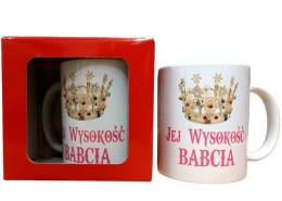 Kubek w pudełku Jej Wysokość BABCIA ETK