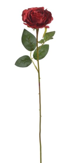 Róża sztuczna roślina czerwona 51cm | 22CAN72033_04 CANEA