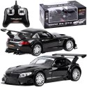 Auto sportowe sterowane radiowo czarne BMW Z4 pilot 1:24 RC0347 JOKOMISIADA - zabawki Wieliczka