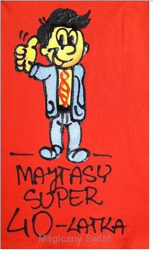 Bokserki męskie Majtasy super 40-latka ATTIKA - humor Bokserki męskie Majtasy super 40-latka ATTIKA - humor