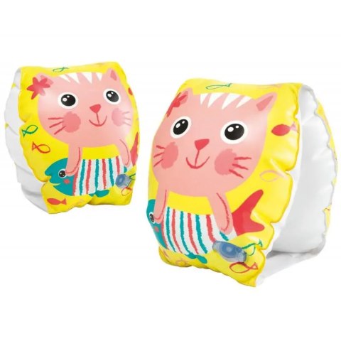 Rękawki do pływania WESOŁE KOTKI 56665 INTEX TRIFOX Rękawki do pływania WESOŁE KOTKI 56665 INTEX TRIFOX