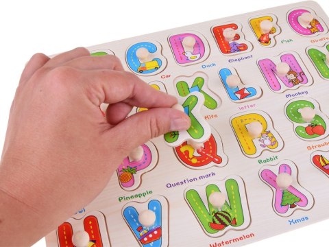 Literki drewniane ABECADŁO drewniane 2w1 + język angielski ZA4751 JOKOMISIADA - zabawki Wieliczka Literki drewniane ABECADŁO drewniane 2w1 + język angielski ZA4751 JOKOMISIADA - zabawki Wieliczka