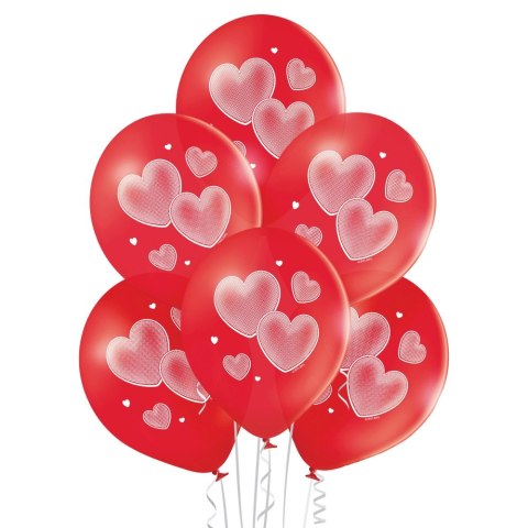 Balony serca 6szt. | BNS06-099 ALIGA Balony serca 6szt. | BNS06-099 ALIGA
