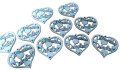 Serce drewniane 5 cm ażur zawieszka 10 szt dziadek NEJU - PIKI Serce drewniane 5 cm ażur zawieszka 10 szt dziadek NEJU - PIKI
