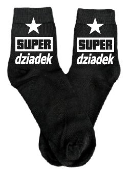 Skarpetki Super DZIADEK AARON-humor Skarpetki Super DZIADEK AARON-humor