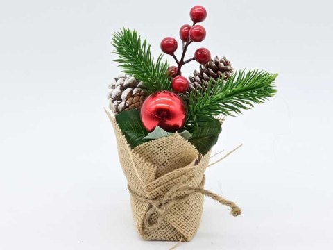 Stroik Boże Narodzenie CV24054 CERAMIC STUDIO-TOPGIFTS Stroik Boże Narodzenie CV24054 CERAMIC STUDIO-TOPGIFTS
