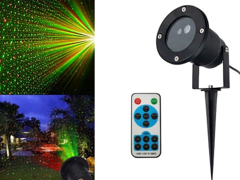 Projektor rzutnik laserowy + pilot wew/zew J2298 LAMPKI Projektor rzutnik laserowy + pilot wew/zew J2298 LAMPKI