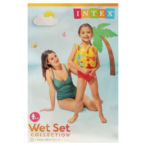 INTEX 59661 Kamizelka dmuchana kapok do pływania dla dzieci 3-5lat 18-23kg Kik sp. z o.o. sp. k. INTEX 59661 Kamizelka dmuchana kapok do pływania dla dzieci 3-5lat 18-23kg Kik sp. z o.o. sp. k.