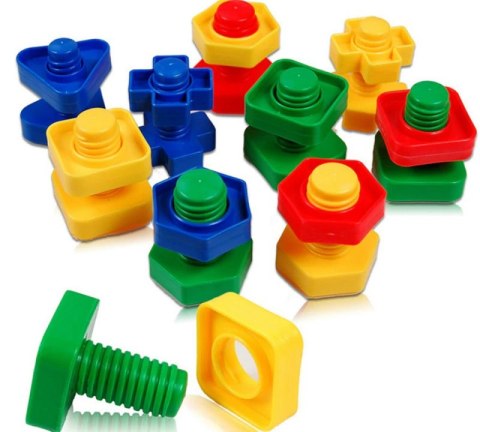 Klocki konstrukcyjne edukacyjne śruby montessori 30 elementów Kik Sp. z o. o. Sp. k. Klocki konstrukcyjne edukacyjne śruby montessori 30 elementów Kik Sp. z o. o. Sp. k.