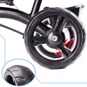 Rowerek trójkołowy Trike Fix Lite 3w1 z daszkiem obracany regulowany spacerówka prowadnik pasy szary Kik Sp. z o. o. Sp. k. Rowerek trójkołowy Trike Fix Lite 3w1 z daszkiem obracany regulowany spacerówka prowadnik pasy szary Kik Sp. z o. o. Sp. k.