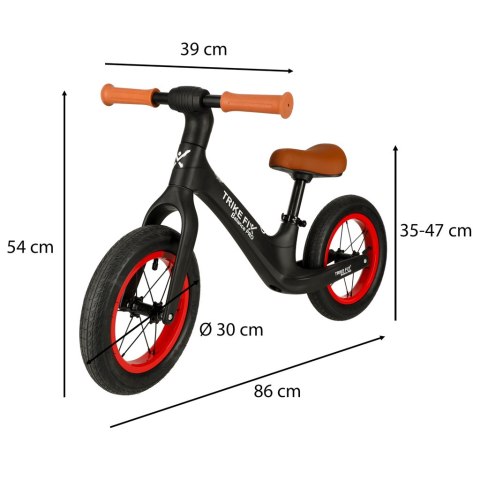Rowerek biegowy Trike Fix Balance PRO czarny Kik sp. z o.o. sp. k. Rowerek biegowy Trike Fix Balance PRO czarny Kik sp. z o.o. sp. k.