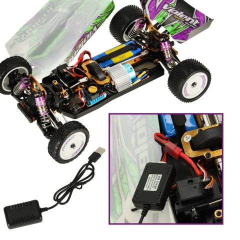 Samochód zdalnie sterowny WLToys 104002 1:10 4WD 2,4Ghz Kik sp. z o.o. sp. k. Samochód zdalnie sterowny WLToys 104002 1:10 4WD 2,4Ghz Kik sp. z o.o. sp. k.
