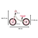 Rowerek biegowy Trike Fix Balance ultra lekki 1,8kg szary różowy Kik sp. z o.o. sp. k. Rowerek biegowy Trike Fix Balance ultra lekki 1,8kg szary różowy Kik sp. z o.o. sp. k.