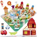 Klocki drewniane edukacyjne miasto puzzle 120el. Kik Sp. z o. o. Sp. k. Klocki drewniane edukacyjne miasto puzzle 120el. Kik Sp. z o. o. Sp. k.