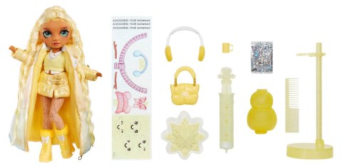 120858-EUC Rainbow High Winter Wonderland Doll- Sunny (Yellow) Rainbow High 120858-EUC Rainbow High Winter Wonderland Doll- Sunny (Yellow) Rainbow High
