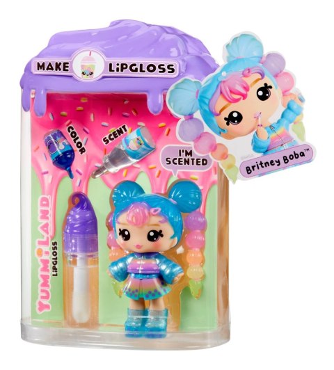 525455X1EUC Yummiland Lip Gloss Doll Series 2- Boba (Britney Boba) for Sidekick MGA