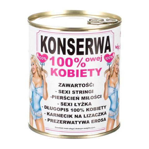 Konserwa 100% Kobiety DIL Konserwa 100% Kobiety DIL