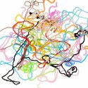 Klej żel kryształowy 3D crystal glue magiczna kuchnia szablony kreatywny zestaw 62 elementy różowy Kik Sp. z o. o. Sp. k.