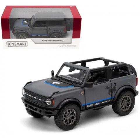 Auto metalowe KINSMART 2022 FORD BRONCO Z MALOWANIEM 1:34 TRIFOX Auto metalowe KINSMART 2022 FORD BRONCO Z MALOWANIEM 1:34 TRIFOX