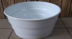 Miska stroik 19cm biała POLPLAST Miska stroik 19cm biała POLPLAST