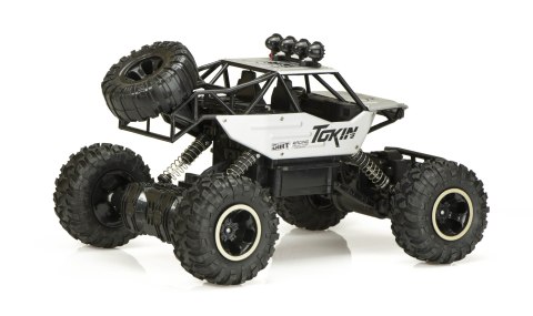 Samochód zdalnie sterowany na pilota RC Rock Crawler 1:12 4WD METAL srebrny Kik Sp. z o. o. Sp. k. Samochód zdalnie sterowany na pilota RC Rock Crawler 1:12 4WD METAL srebrny Kik Sp. z o. o. Sp. k.