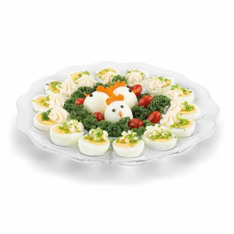 Talerz na jajka Edwanex 30cm TADAR Talerz na jajka Edwanex 30cm TADAR