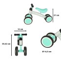 Rowerek Trike Fix Tiny czterokołowy biegowy miętowy Kik sp. z o.o. sp. k.