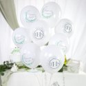 Balony komunijne biodegradowalne Eukaliptus srebrny 12cali 6szt. zestaw 131886 Party PAL - STOJAKI , BALONY, Balony komunijne biodegradowalne Eukaliptus srebrny 12cali 6szt. zestaw 131886 Party PAL - STOJAKI , BALONY,
