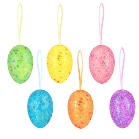Dekoracje wielkanocne pisanki 6szt. mix 148907 Party PAL - STOJAKI , BALONY, Dekoracje wielkanocne pisanki 6szt. mix 148907 Party PAL - STOJAKI , BALONY,