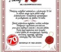 Dyplom certyfikat 70 lat Pan | D82 AARON-humor Dyplom certyfikat 70 lat Pan | D82 AARON-humor