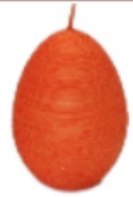 Świeca jajko średnie drapane 70/90 mm pomarańczowe J7090D-L10 ZAWA-świeczki,serwetki Świeca jajko średnie drapane 70/90 mm pomarańczowe J7090D-L10 ZAWA-świeczki,serwetki