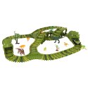 Tor wyścigowy dinozaury samochody 240 elementów Kik Sp. z o. o. Sp. k.