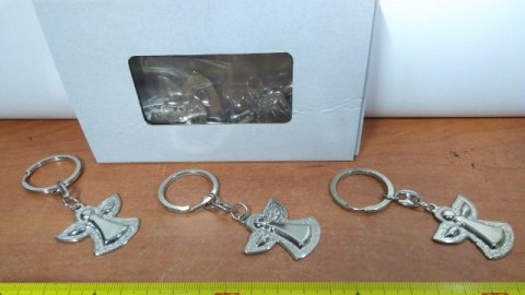 Brelok metalowy 10szt. ANIOŁ GIFT - odlewy Brelok metalowy 10szt. ANIOŁ GIFT - odlewy