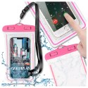 ETUI WODOODPORNE WODOSZCZELNE CASE NA TELEFON FLUORESCENCYJNE RÓŻOWE ETUI WODOODPORNE WODOSZCZELNE CASE NA TELEFON FLUORESCENCYJNE RÓŻOWE