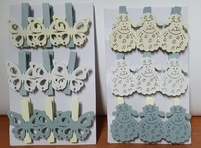 Klipsy ozdobne 9szt. WIELKANOC | TG40613 CERAMIC STUDIO-TOPGIFTS Klipsy ozdobne 9szt. WIELKANOC | TG40613 CERAMIC STUDIO-TOPGIFTS