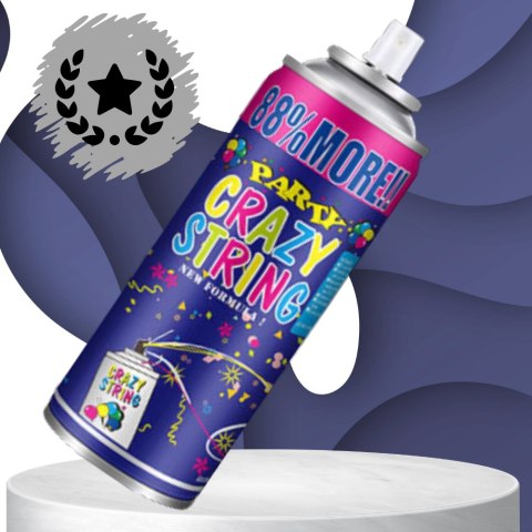 SERPENTYNA KONFETTI W SPRAYU NEON NA URODZINY IMPREZĘ CZERWONA 250 ML SERPENTYNA KONFETTI W SPRAYU NEON NA URODZINY IMPREZĘ CZERWONA 250 ML