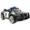 AUTO POLICJA, DŹWIĘKI, MIĘKKIE KOŁA EVA, MIĘKKIE SIEDZENIE/JC666 Import SUPER-TOYS