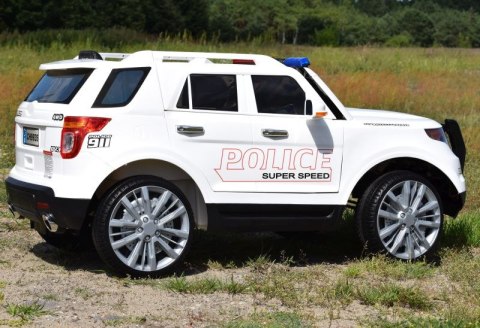 MEGA POLICJA Z MEGAFONEM I RADIEM, MIĘKKIE KOŁA/9935 Import SUPER-TOYS MEGA POLICJA Z MEGAFONEM I RADIEM, MIĘKKIE KOŁA/9935 Import SUPER-TOYS