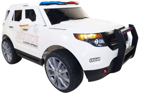 MEGA POLICJA Z MEGAFONEM I RADIEM, MIĘKKIE KOŁA/9935 Import SUPER-TOYS MEGA POLICJA Z MEGAFONEM I RADIEM, MIĘKKIE KOŁA/9935 Import SUPER-TOYS