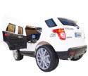 MEGA POLICJA Z MEGAFONEM I RADIEM, MIĘKKIE KOŁA/9935 Import SUPER-TOYS