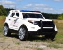 MEGA POLICJA Z MEGAFONEM I RADIEM, MIĘKKIE KOŁA/9935 Import SUPER-TOYS