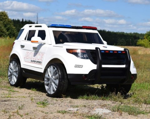 MEGA POLICJA Z MEGAFONEM I RADIEM, MIĘKKIE KOŁA/9935 Import SUPER-TOYS MEGA POLICJA Z MEGAFONEM I RADIEM, MIĘKKIE KOŁA/9935 Import SUPER-TOYS