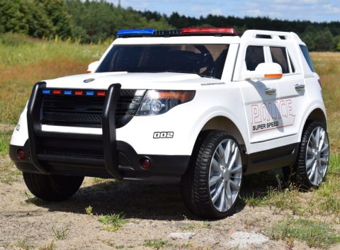 MEGA POLICJA Z MEGAFONEM I RADIEM, MIĘKKIE KOŁA/9935 Import SUPER-TOYS MEGA POLICJA Z MEGAFONEM I RADIEM, MIĘKKIE KOŁA/9935 Import SUPER-TOYS