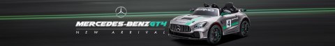 MERCEDES AMG GT 4 SPORT EDITION Z AMORTYZATORAMI PILOT, PAKIET NIGHT, WSPOMAGANIE, MIĘKKIE KOŁA /SX-1918 Import SUPER-TOYS MERCEDES AMG GT 4 SPORT EDITION Z AMORTYZATORAMI PILOT, PAKIET NIGHT, WSPOMAGANIE, MIĘKKIE KOŁA /SX-1918 Import SUPER-TOYS
