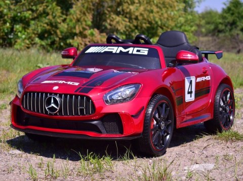 MERCEDES AMG GT 4 SPORT EDITION Z AMORTYZATORAMI PILOT, PAKIET NIGHT, WSPOMAGANIE, MIĘKKIE KOŁA /SX-1918 Import SUPER-TOYS MERCEDES AMG GT 4 SPORT EDITION Z AMORTYZATORAMI PILOT, PAKIET NIGHT, WSPOMAGANIE, MIĘKKIE KOŁA /SX-1918 Import SUPER-TOYS