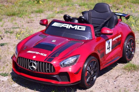 MERCEDES AMG GT 4 SPORT EDITION Z AMORTYZATORAMI PILOT, PAKIET NIGHT, WSPOMAGANIE, MIĘKKIE KOŁA /SX-1918 Import SUPER-TOYS MERCEDES AMG GT 4 SPORT EDITION Z AMORTYZATORAMI PILOT, PAKIET NIGHT, WSPOMAGANIE, MIĘKKIE KOŁA /SX-1918 Import SUPER-TOYS