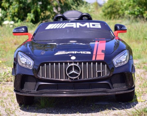 MERCEDES AMG GT 4 SPORT EDITION Z AMORTYZATORAMI PILOT, PAKIET NIGHT, WSPOMAGANIE, MIĘKKIE KOŁA /SX-1918 Import SUPER-TOYS MERCEDES AMG GT 4 SPORT EDITION Z AMORTYZATORAMI PILOT, PAKIET NIGHT, WSPOMAGANIE, MIĘKKIE KOŁA /SX-1918 Import SUPER-TOYS