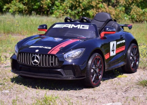 MERCEDES AMG GT 4 SPORT EDITION Z AMORTYZATORAMI PILOT, PAKIET NIGHT, WSPOMAGANIE, MIĘKKIE KOŁA /SX-1918 Import SUPER-TOYS MERCEDES AMG GT 4 SPORT EDITION Z AMORTYZATORAMI PILOT, PAKIET NIGHT, WSPOMAGANIE, MIĘKKIE KOŁA /SX-1918 Import SUPER-TOYS